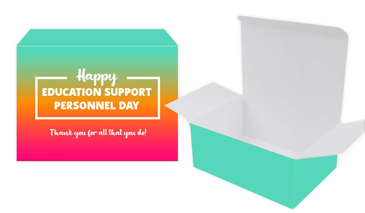 Education Support Personnel Day Tuck Gift Box