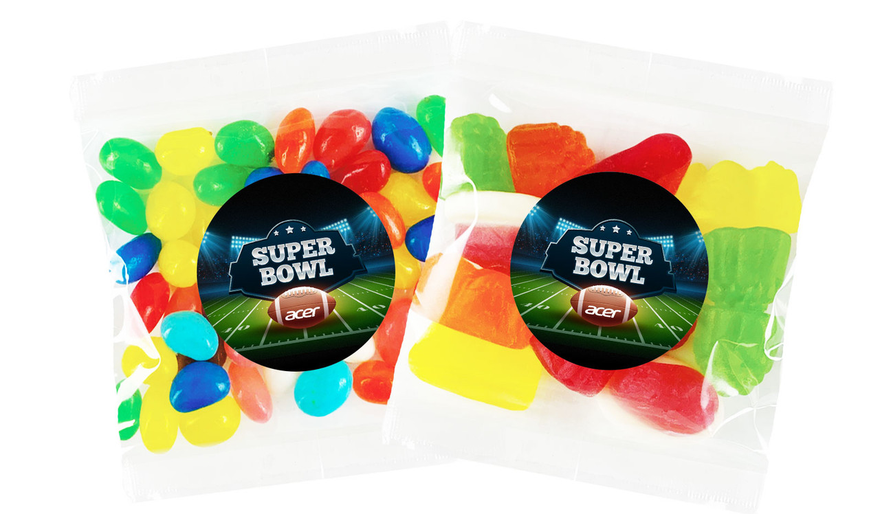 Super Bowl Personalised Lolly Bag