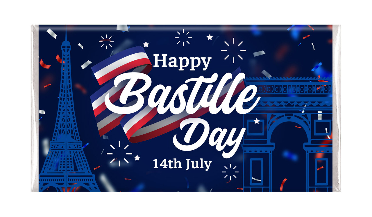 Bastille Day Chocolate Bars