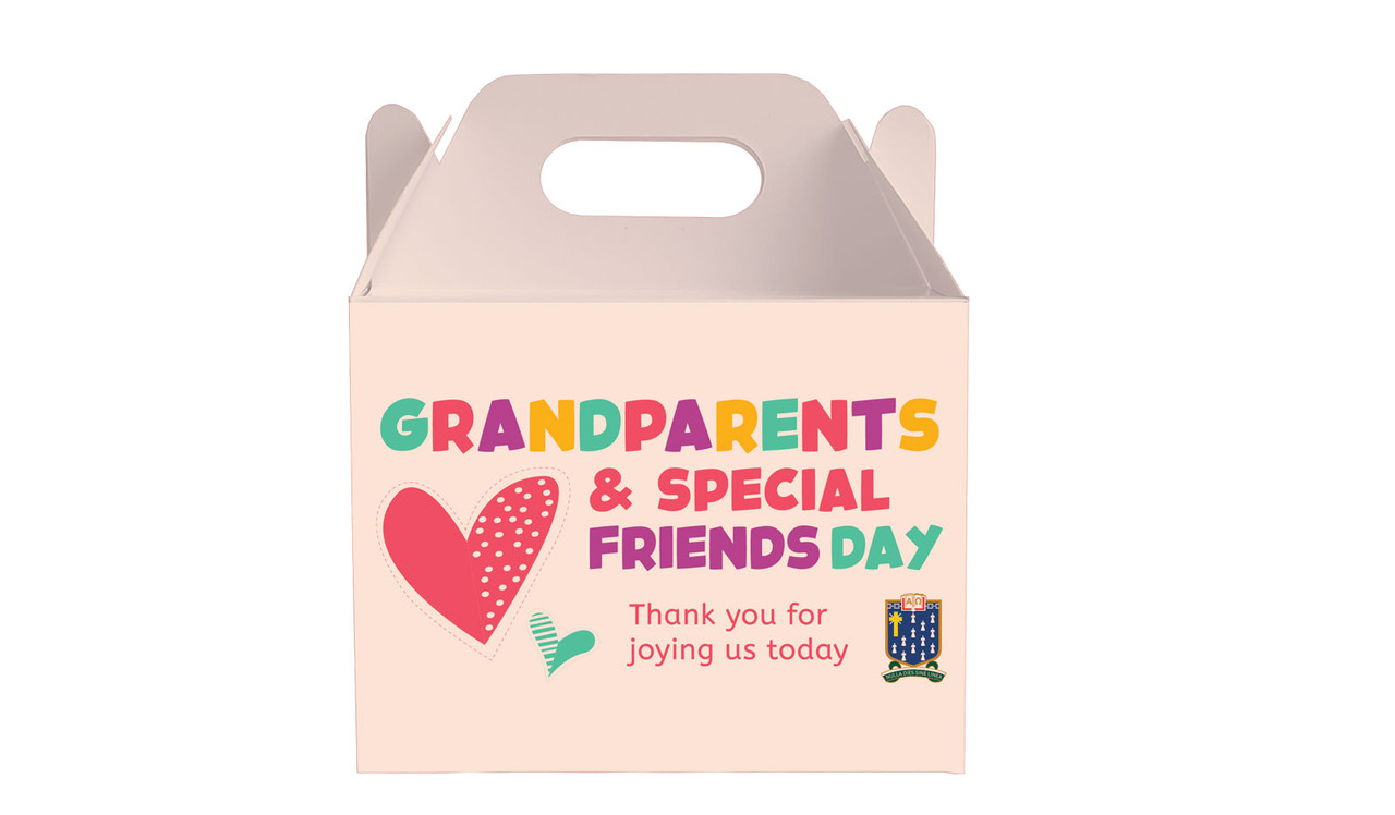 Grandparents Day Personalised Gable Favour Box