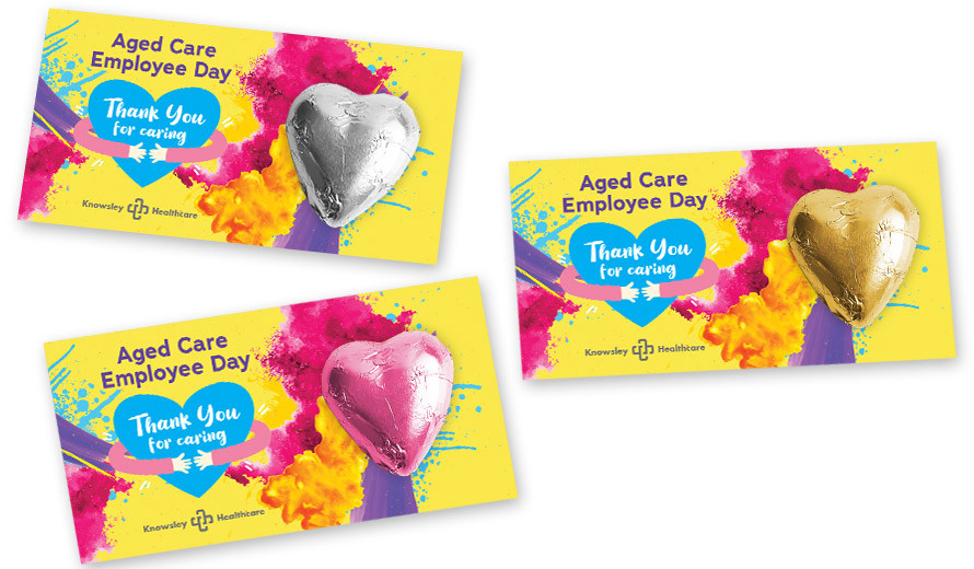 Aged Care Employee Day Heart Card