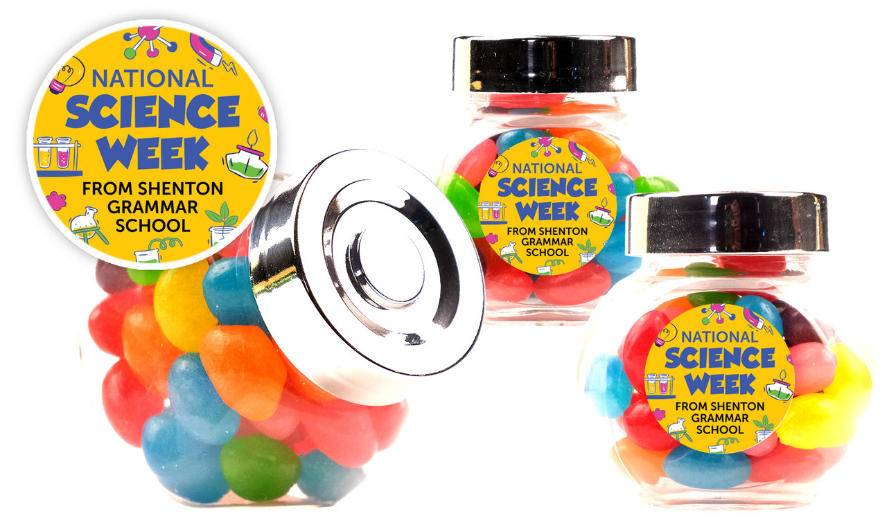 National Science Week Custom Mini Candy Jar