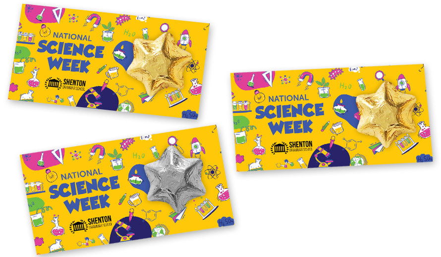 National Science Week Branded Star Card