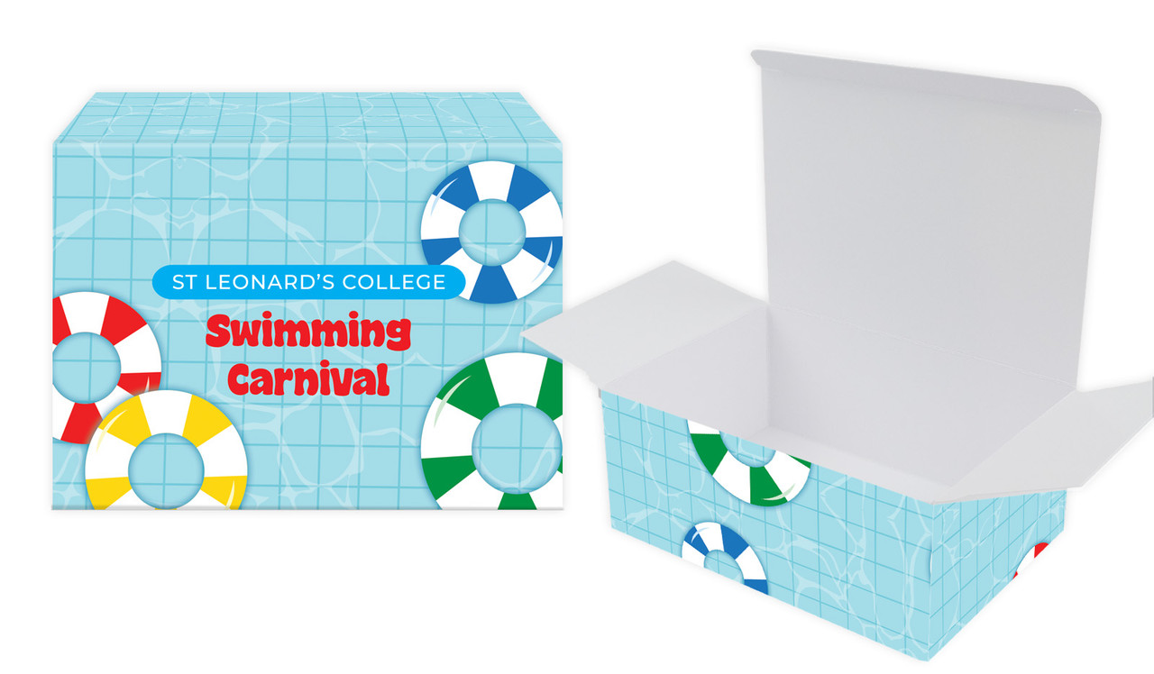 School Swimming Carnival Personalised Tuck Gift Box