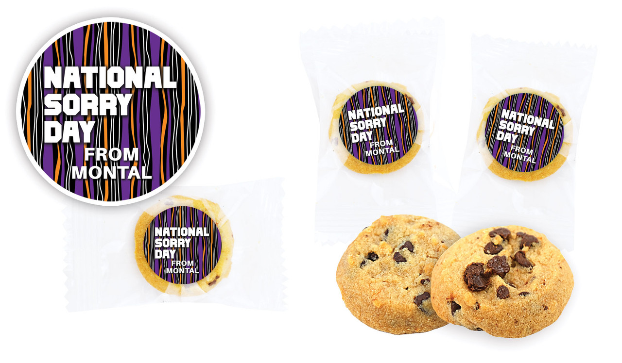 National Sorry Day Personalised Bite-Size Cookie 5g