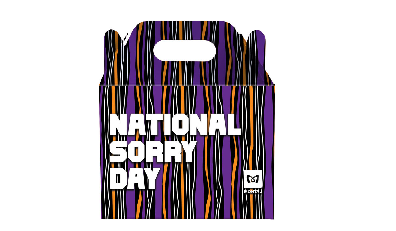 National Sorry Day Personalised Gable Favour Box