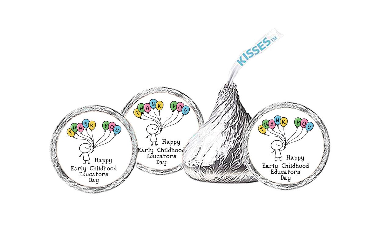 Sketch Early Childhood Educators Day Personalised Hersheys Kisses
