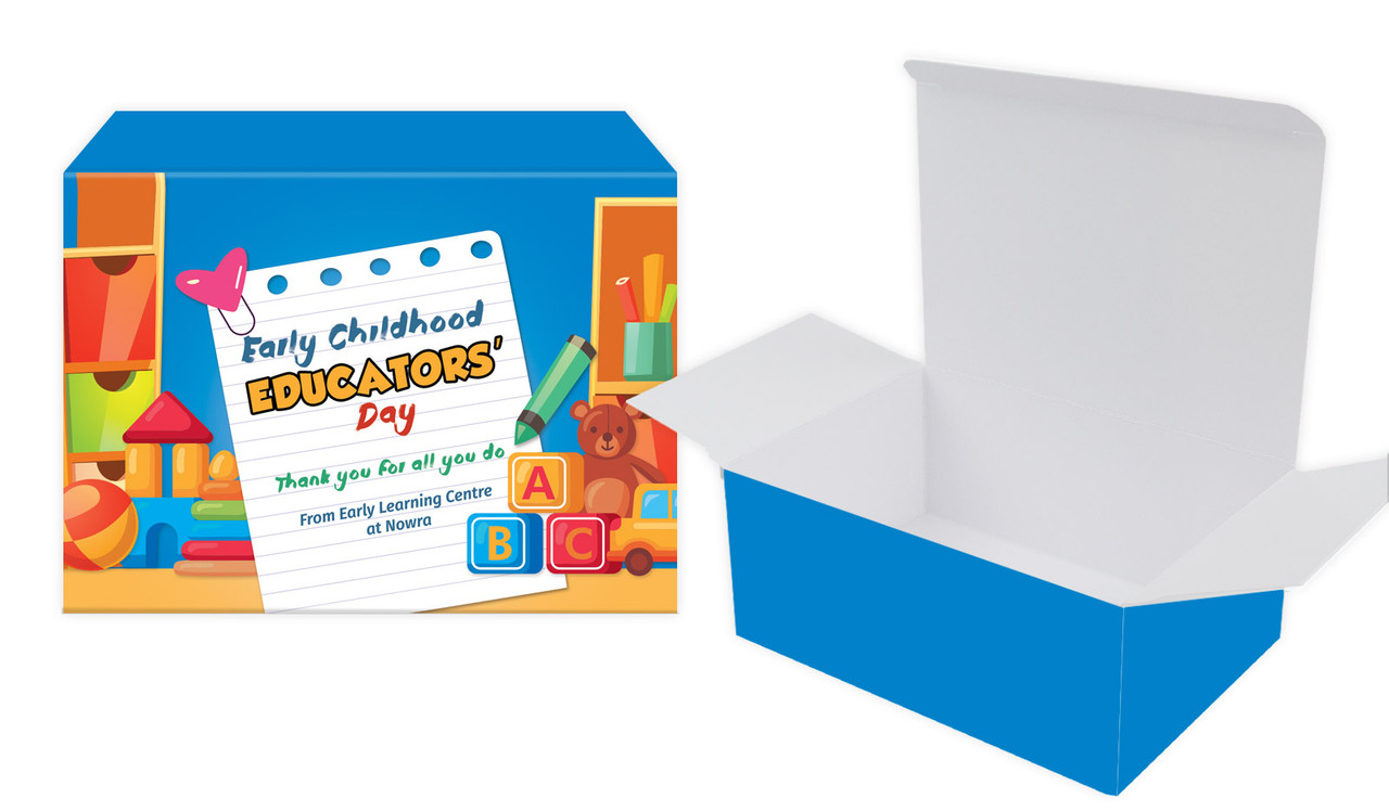 Playroom Early Childhood Educators Day Personalised Tuck Gift Box 