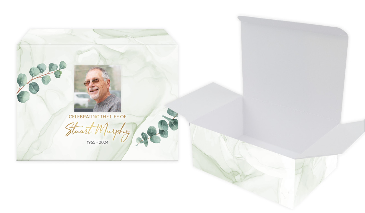 Eucalypt Funeral Personalised Tuck Gift Box