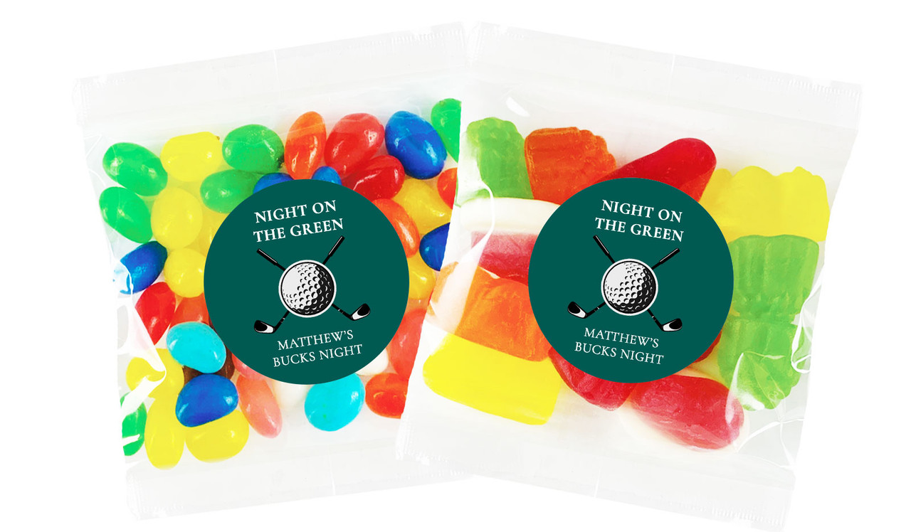 Golf Bucks Night Personalised Lolly Bag