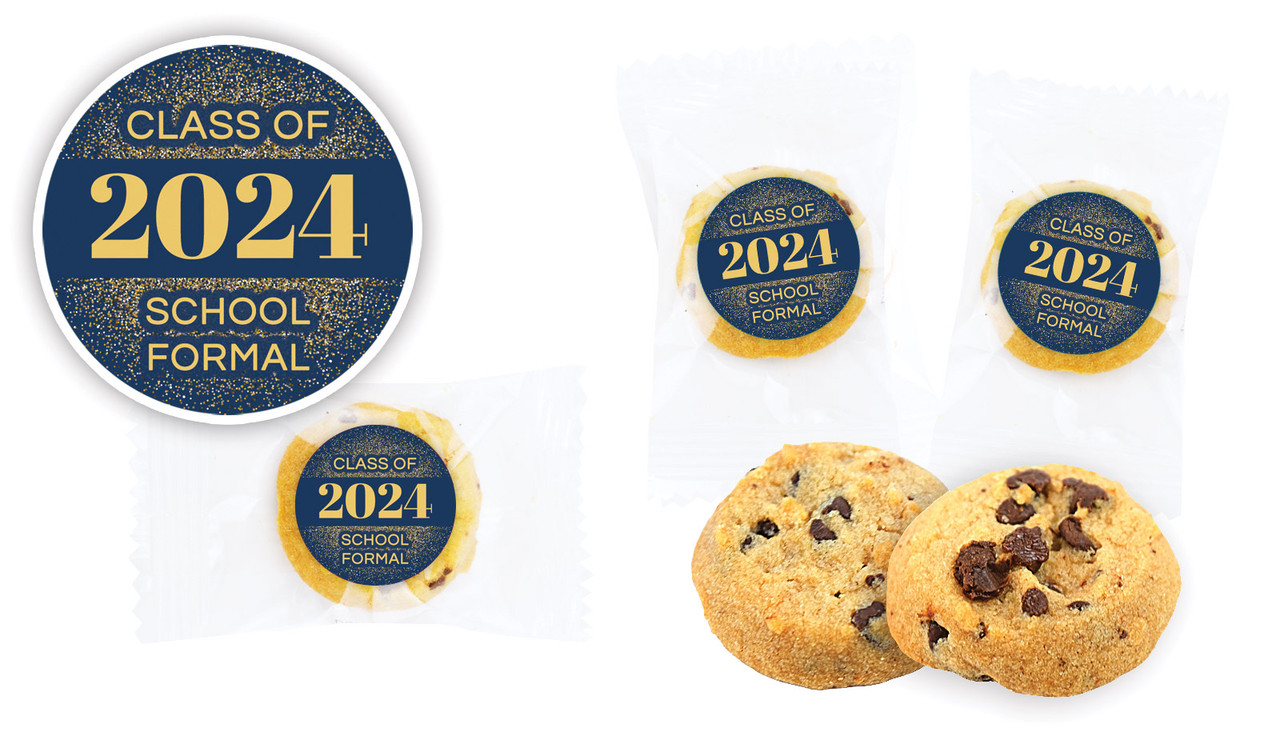Confetti School Formal Personalised Bite-Size Cookie 5g
