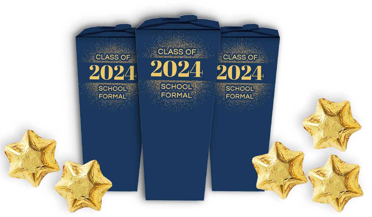 Confetti School Formal Personalised Chocaboxes