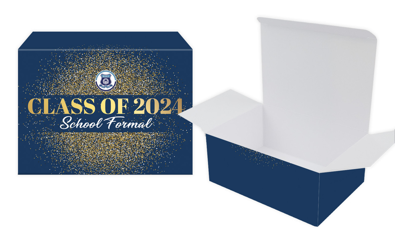 Confetti School Formal Personalised Tuck Gift Box