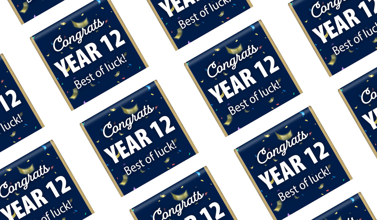 Flying Confetti Graduation Mini Chocolates