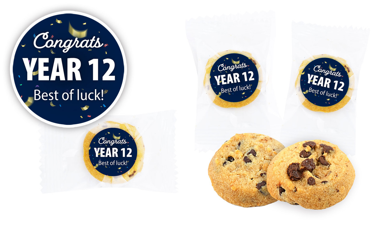 Flying Confetti Personalised Graduation Bite-Size Cookie 5g