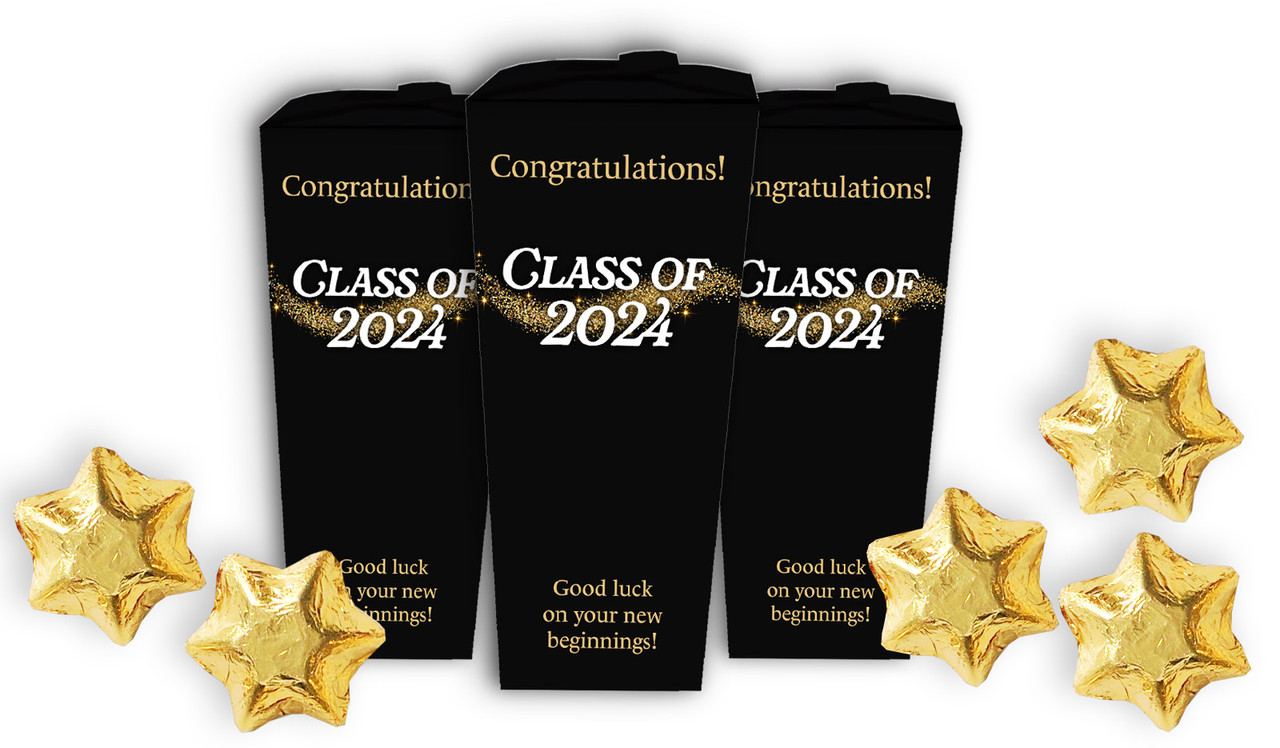 Gold Dust Personalised Graduation Chocabox Favour Boxes