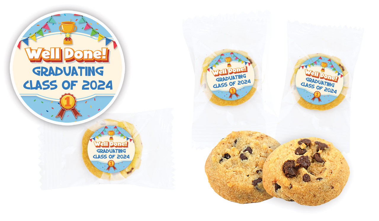 Primary School Personalised Graduation Bite-Size Cookie 5g