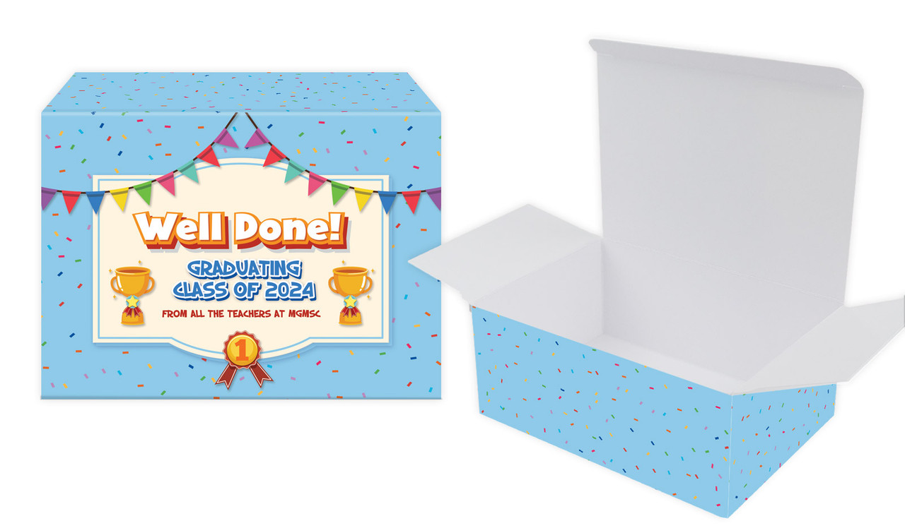 Primary School Personalised Graduation Tuck Gift Box