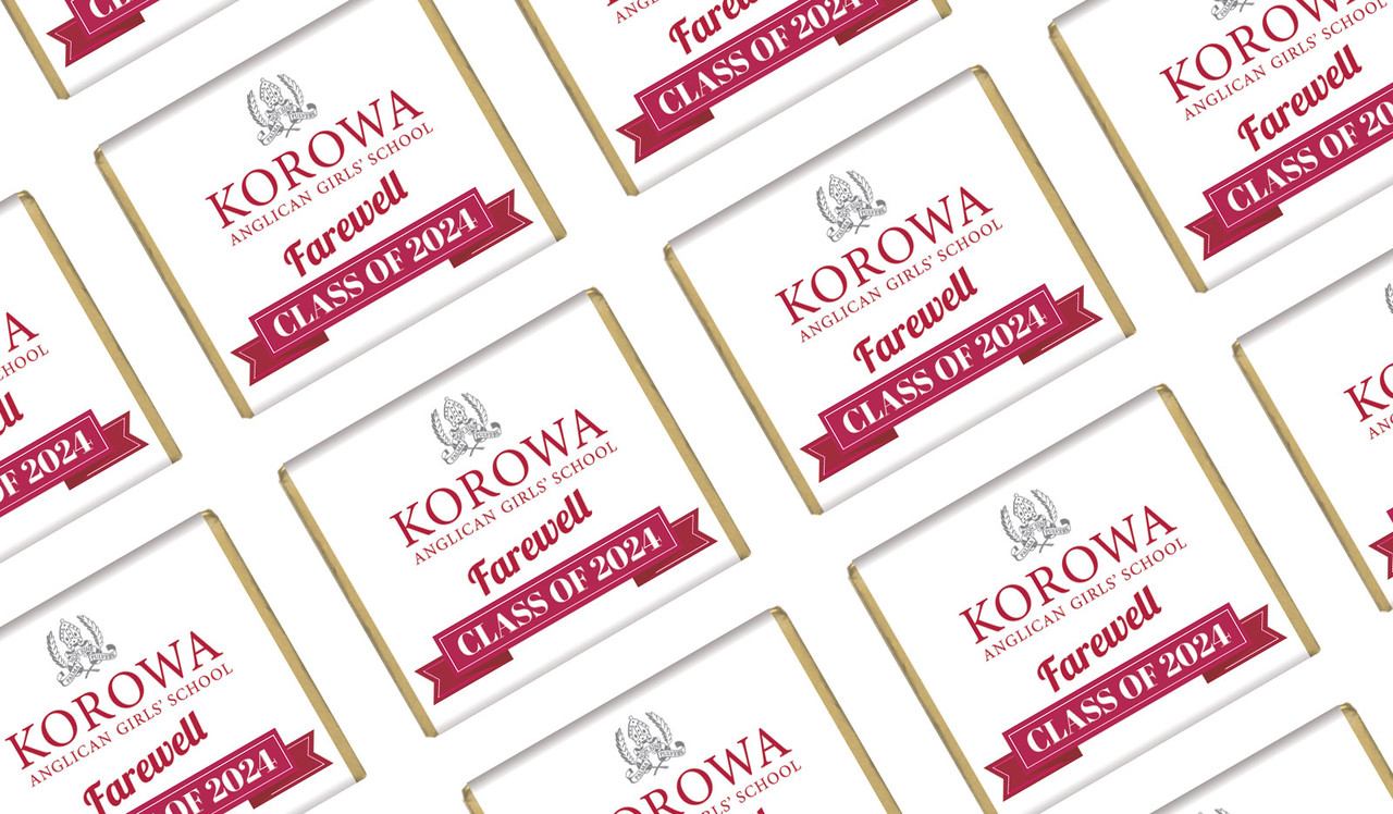 Banner Graduation Mini Chocolates