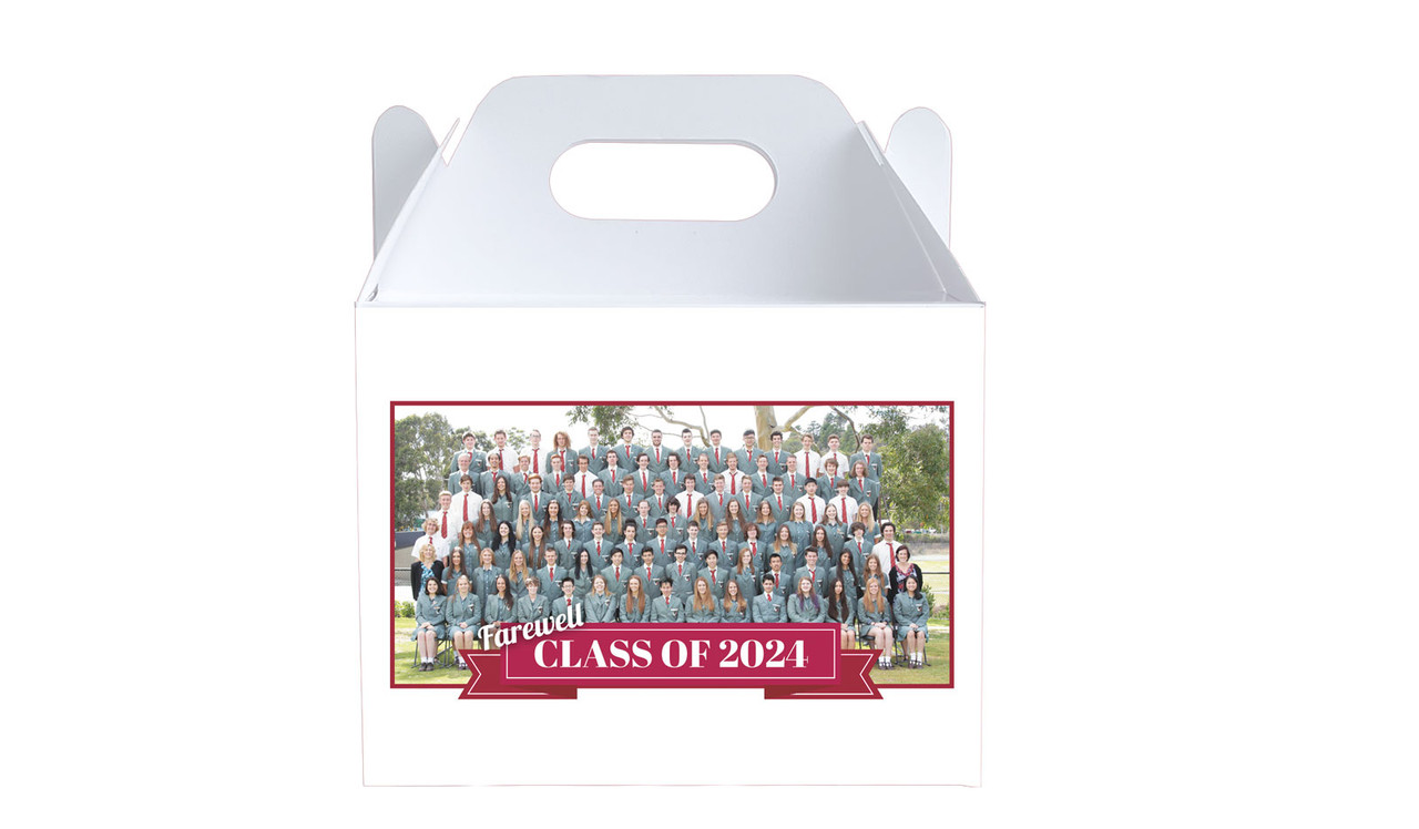 Banner Personalised Graduation Gable Favour Box