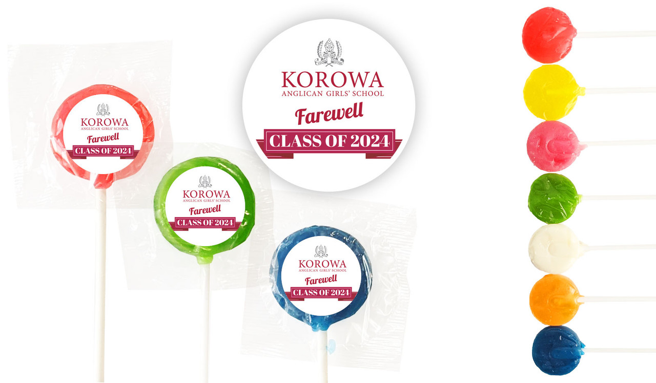 Banner Personalised Graduation Mini Pops
