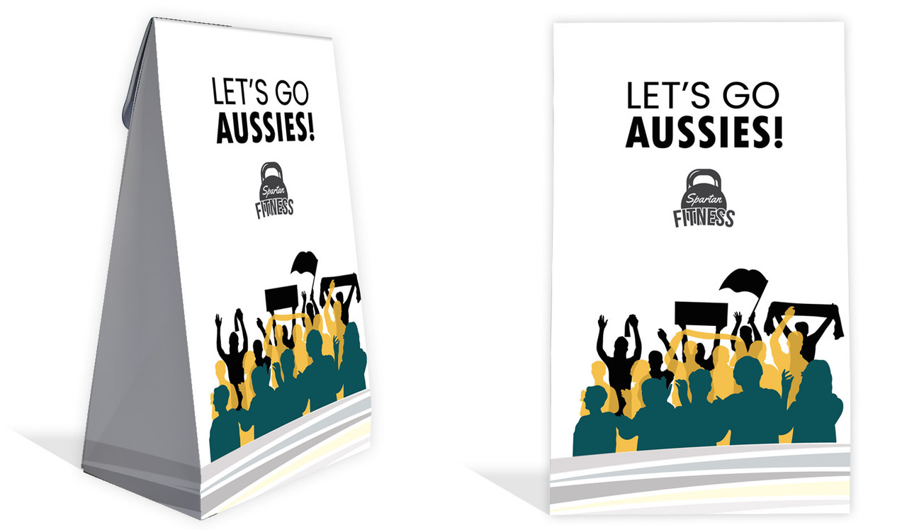 Go Aussies Australian Sports Gusset Favour Bag
