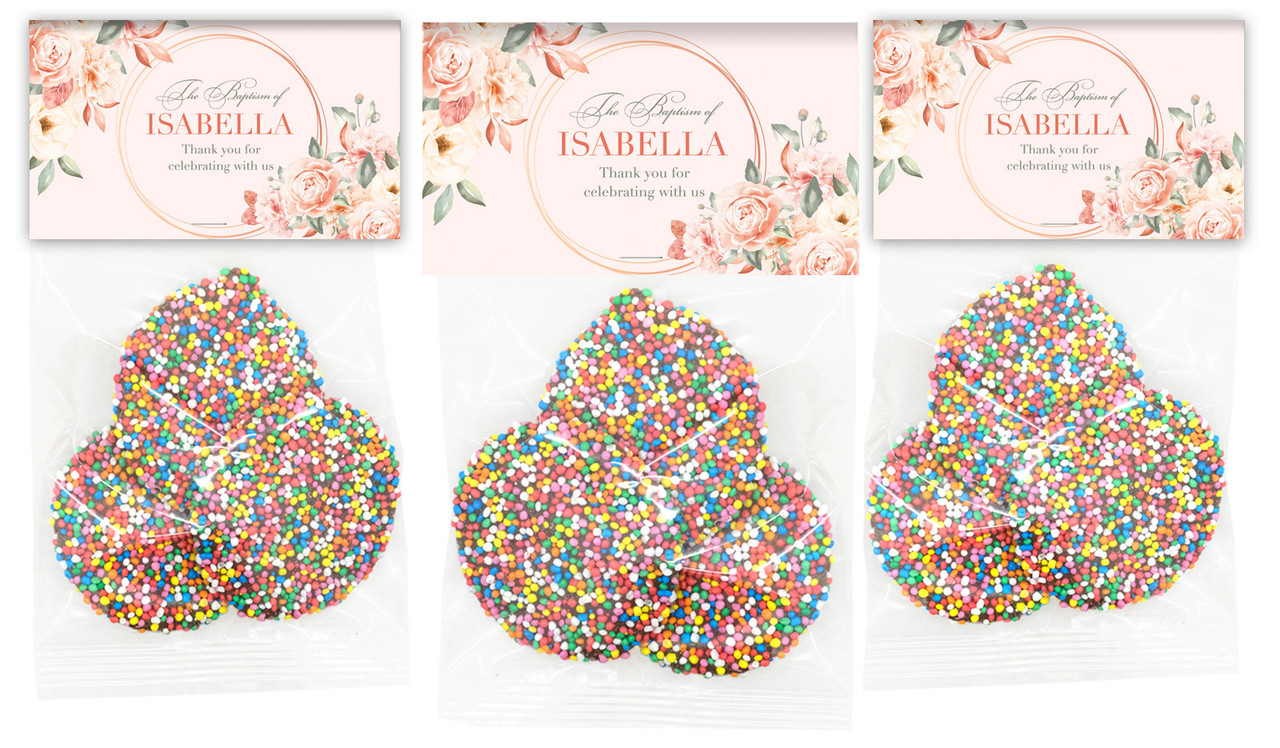 Classic Personalised Christening Speckle Bag