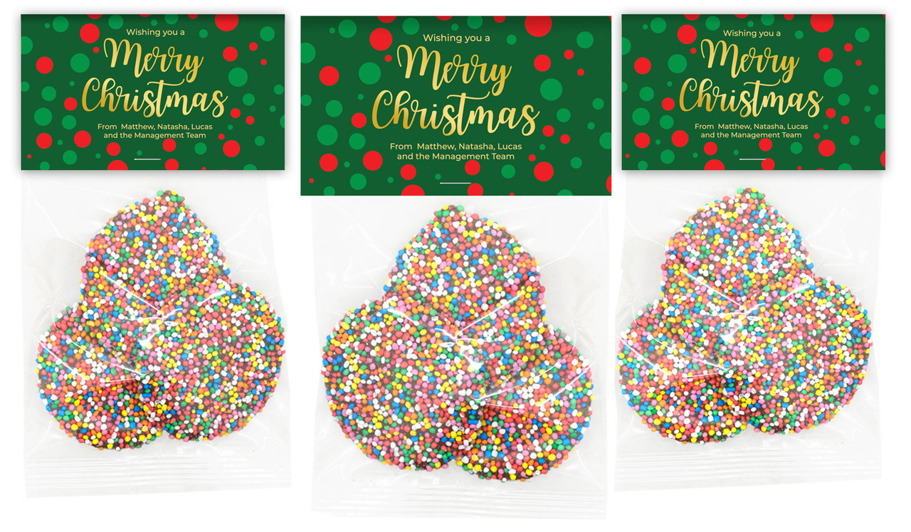 Xmas Dots Christmas Custom Speckle Bag