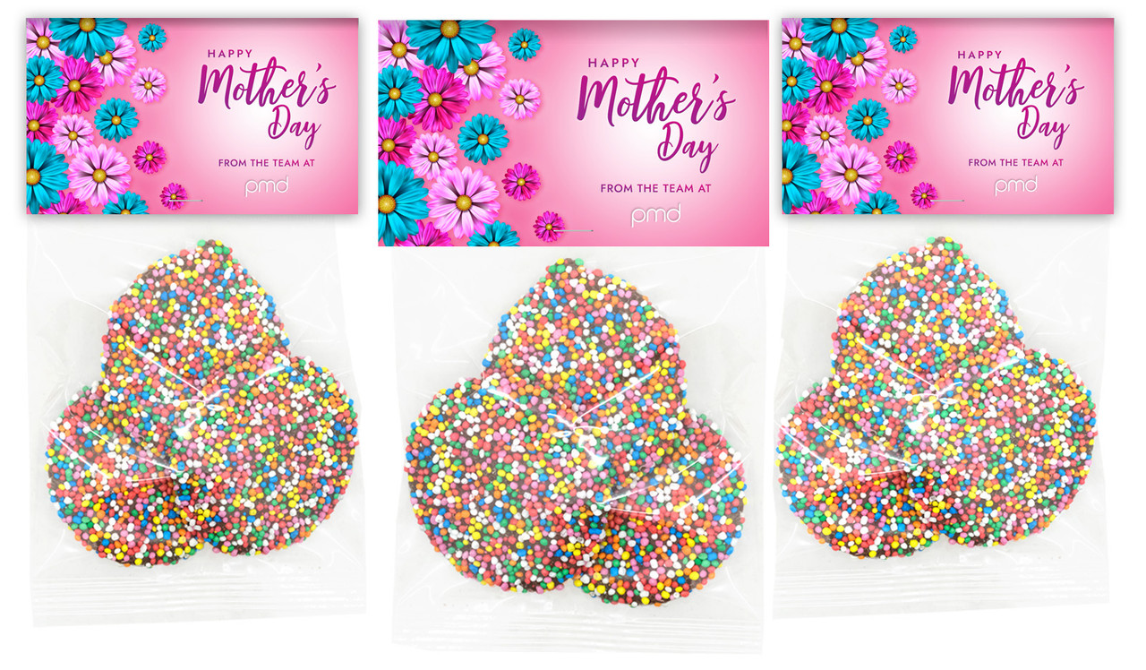 Gerberas Mother's Day Personalised Speckle Bag
