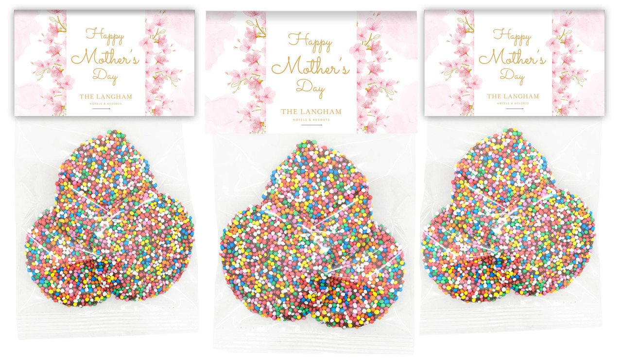 Beautiful Blossoms Mother's Day Personalised Speckle Bag
