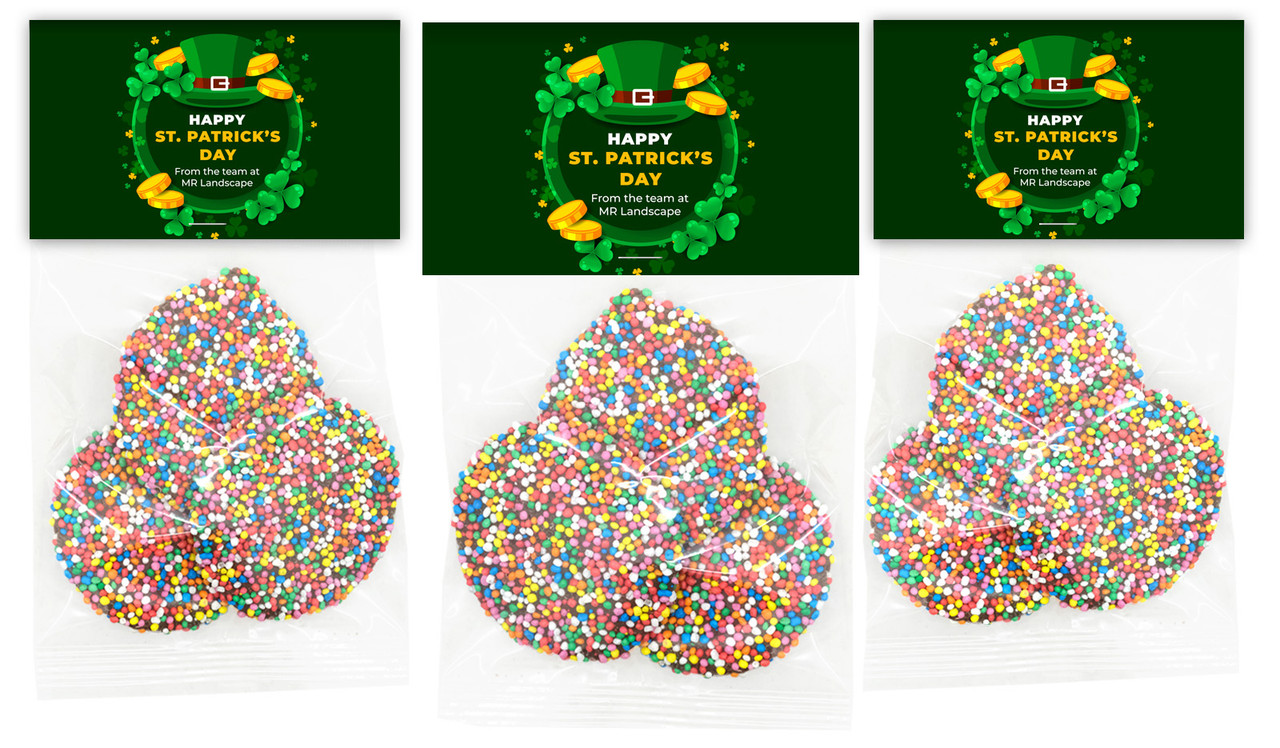 Fun Personalised St Patrick's Day Speckle Bag