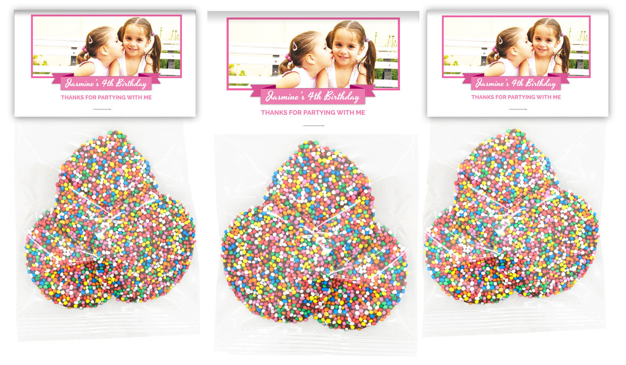 Banner Photo Birthday Speckle Bag