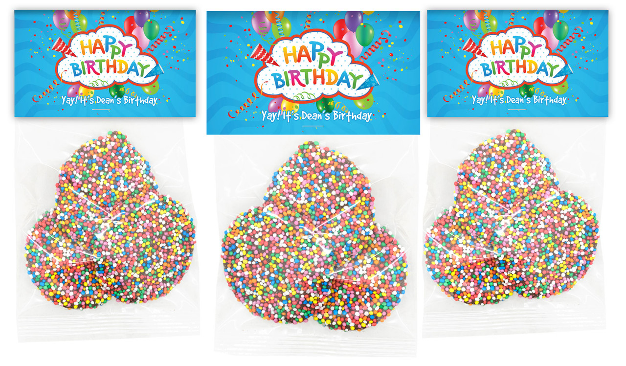 Happy Confetti Birthday Speckle Bag