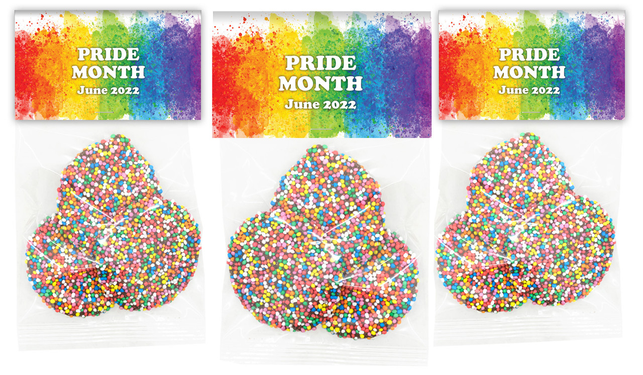 Painted Rainbow Pride Personalised Speckle Bag