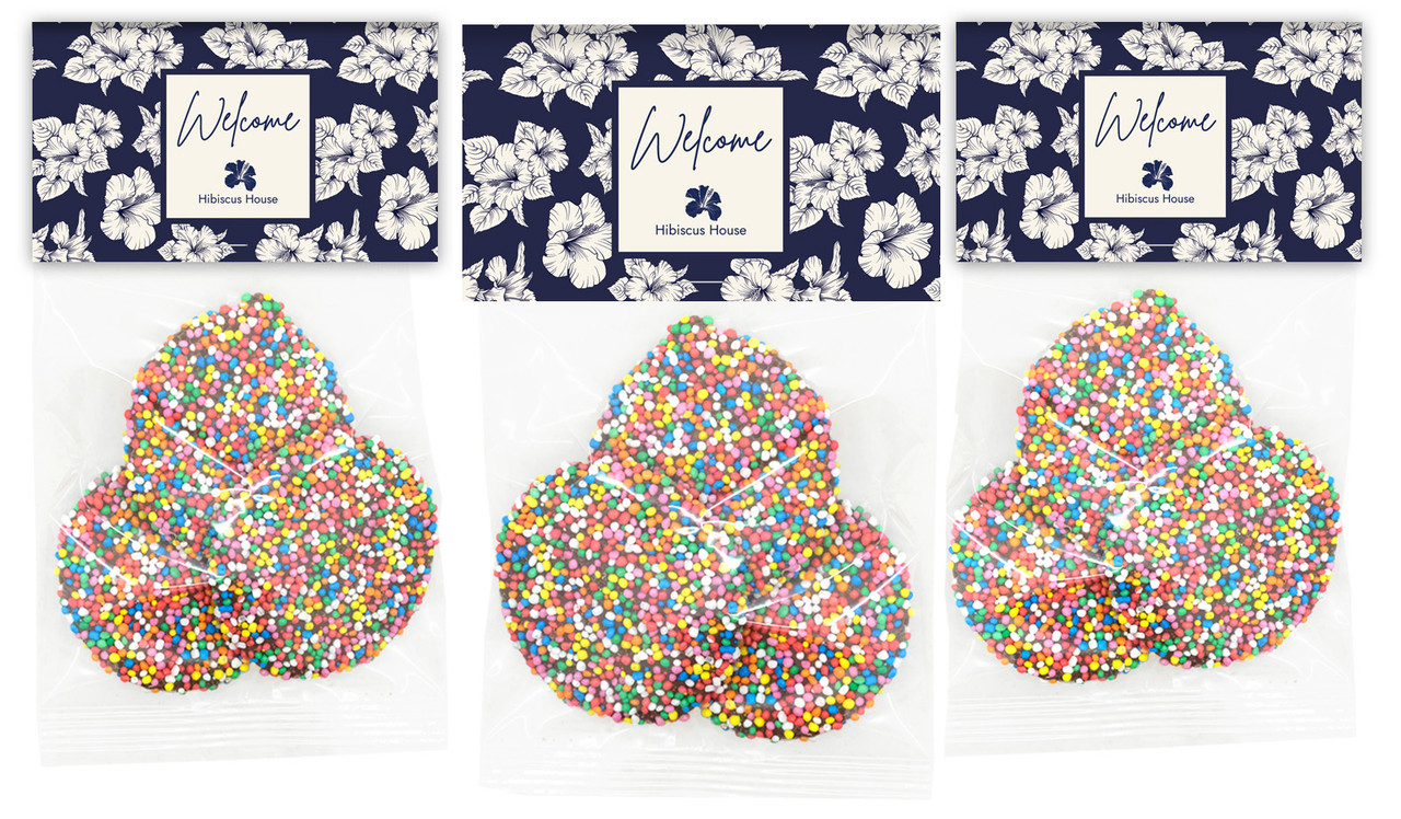 Hibiscus Hospitality Branded Speckle Bag