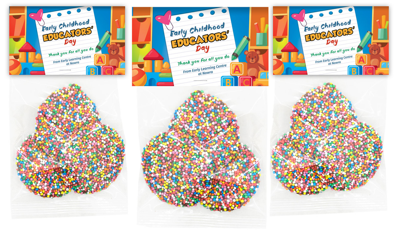 Playroom Early Childhood Educators Day Personalised Speckle Bag