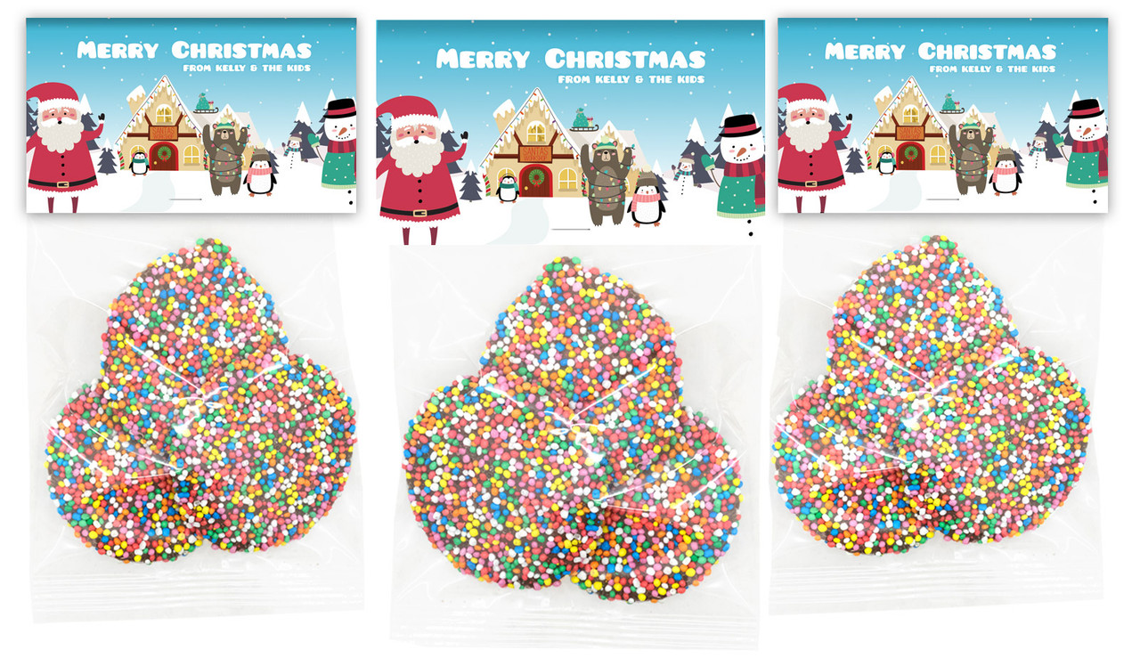 At The North Pole Christmas Speckle Bag