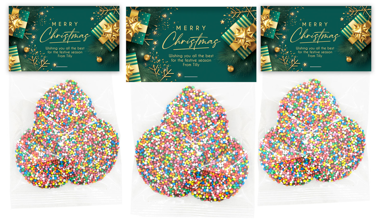 Green And Gold Gifts Christmas Custom Speckle Bag