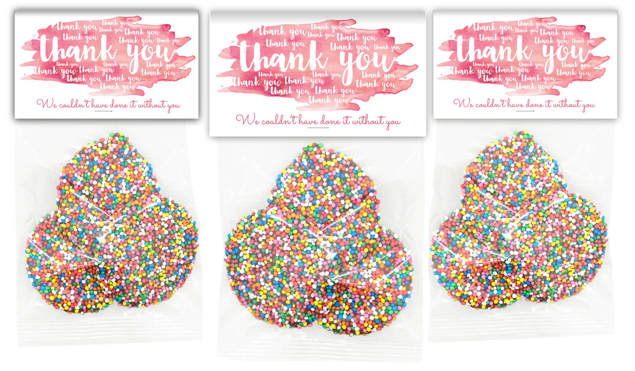 Many Thank Yous Personalised Thank You Speckle Bag