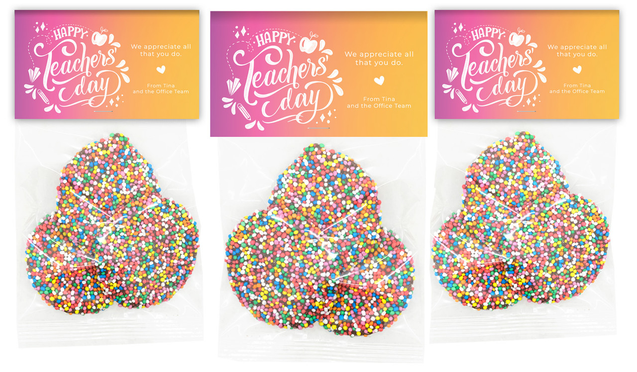 Gradient Teachers Day Speckle Bag