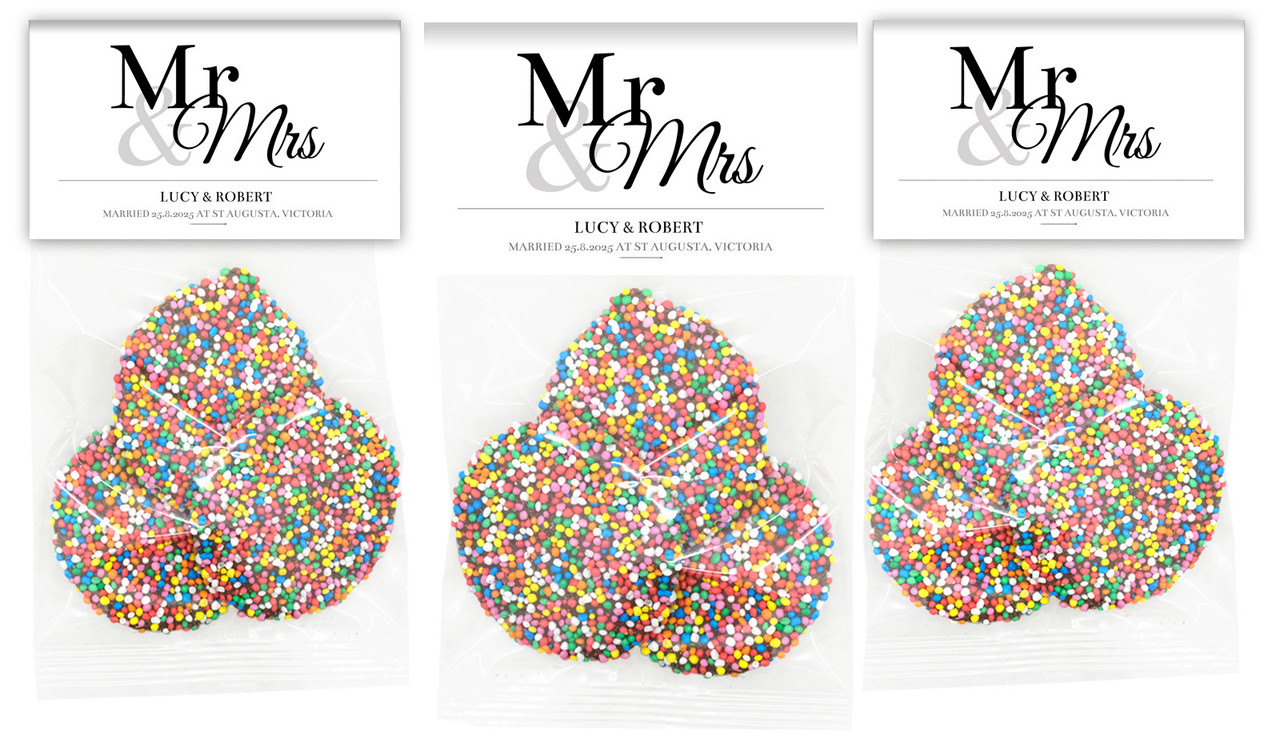 Mr And Mrs Announcement Custom Wedding Speckle Bag