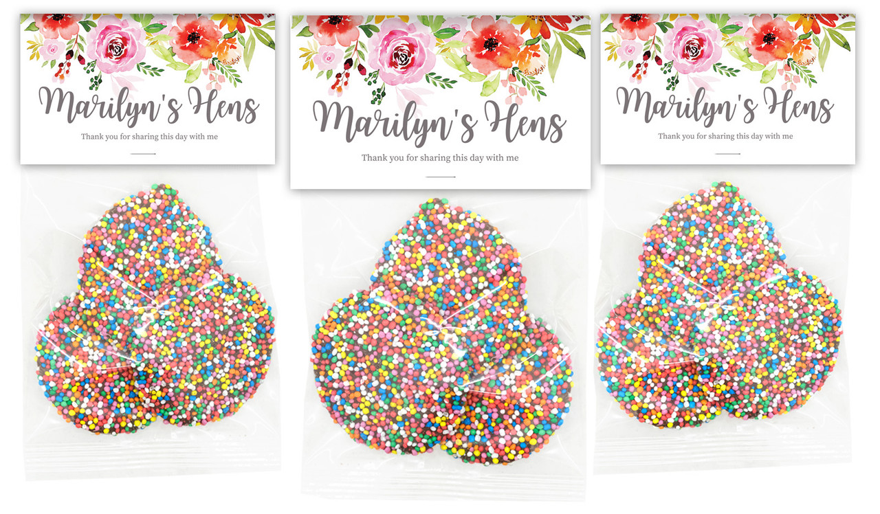 Beautiful Florals Hens Night Speckle Bag