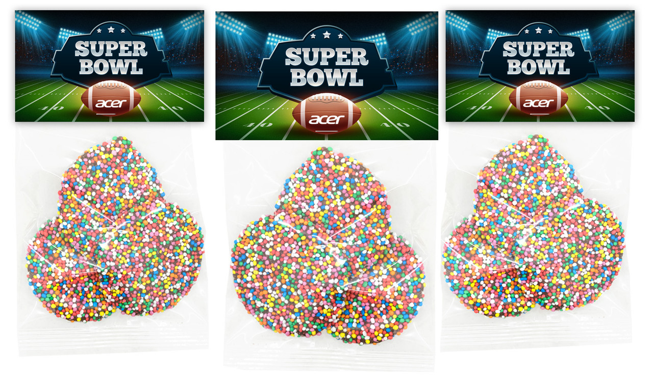 Super Bowl Personalised Speckle Bag