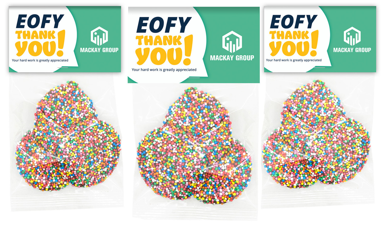 Corporate Colours EOFY Personalised Speckle Bag