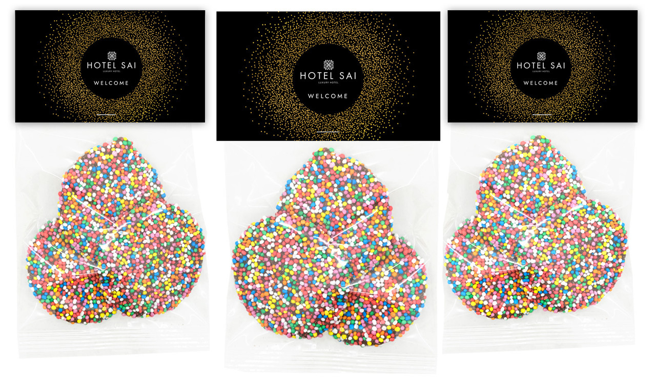 Confetti Centric Hospitality Branded Speckle Bag