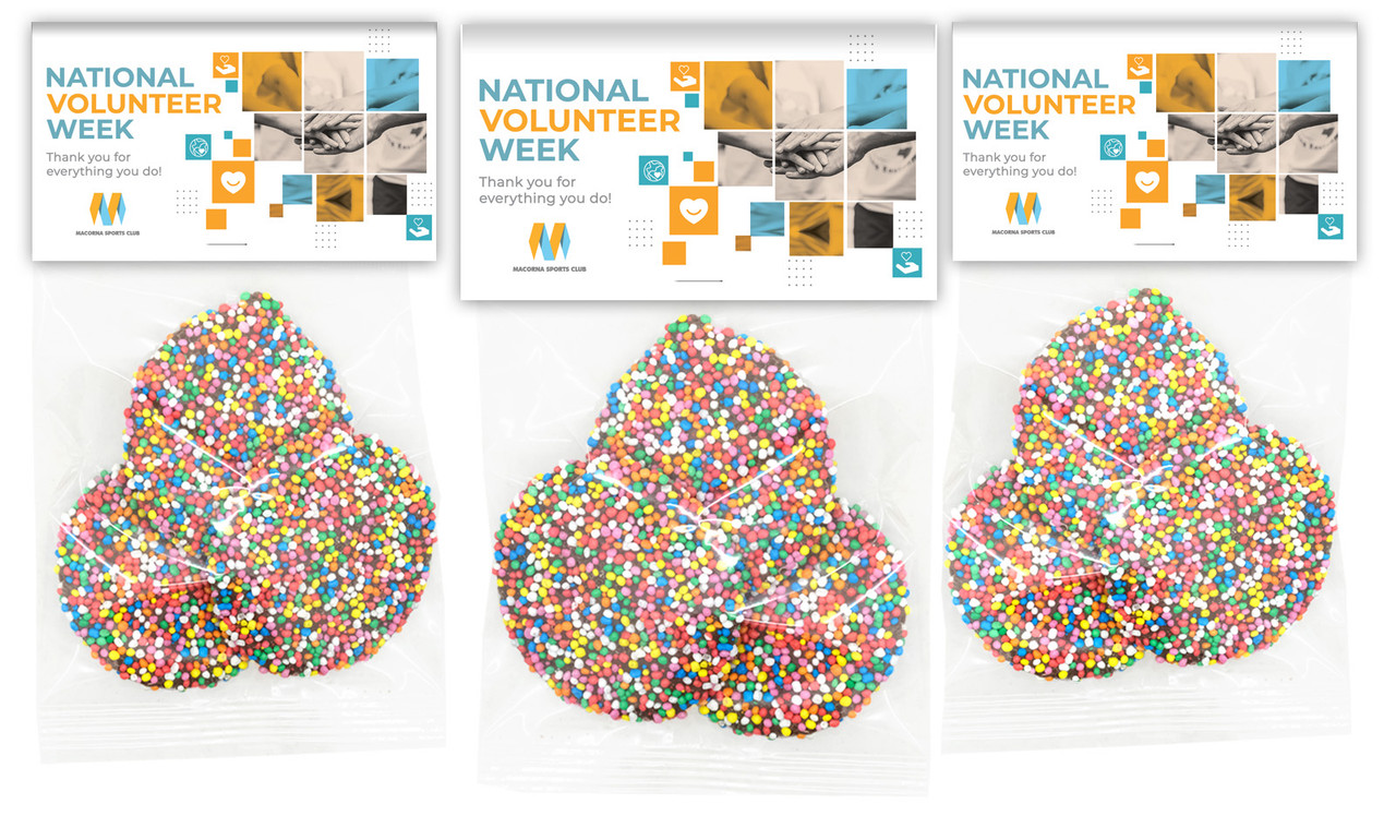 Company Colours Volunteer Week Speckle Bags