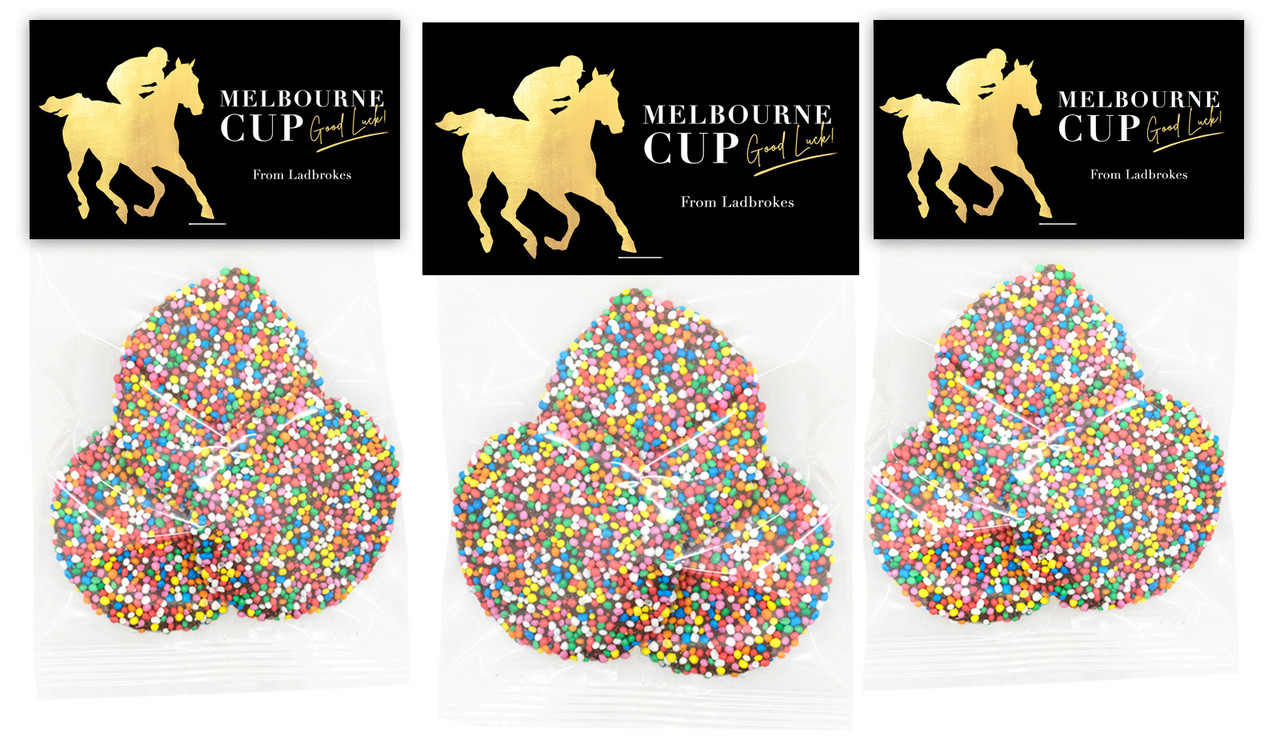 Gold Trip Melbourne Cup Horse Racing Speckle Bag