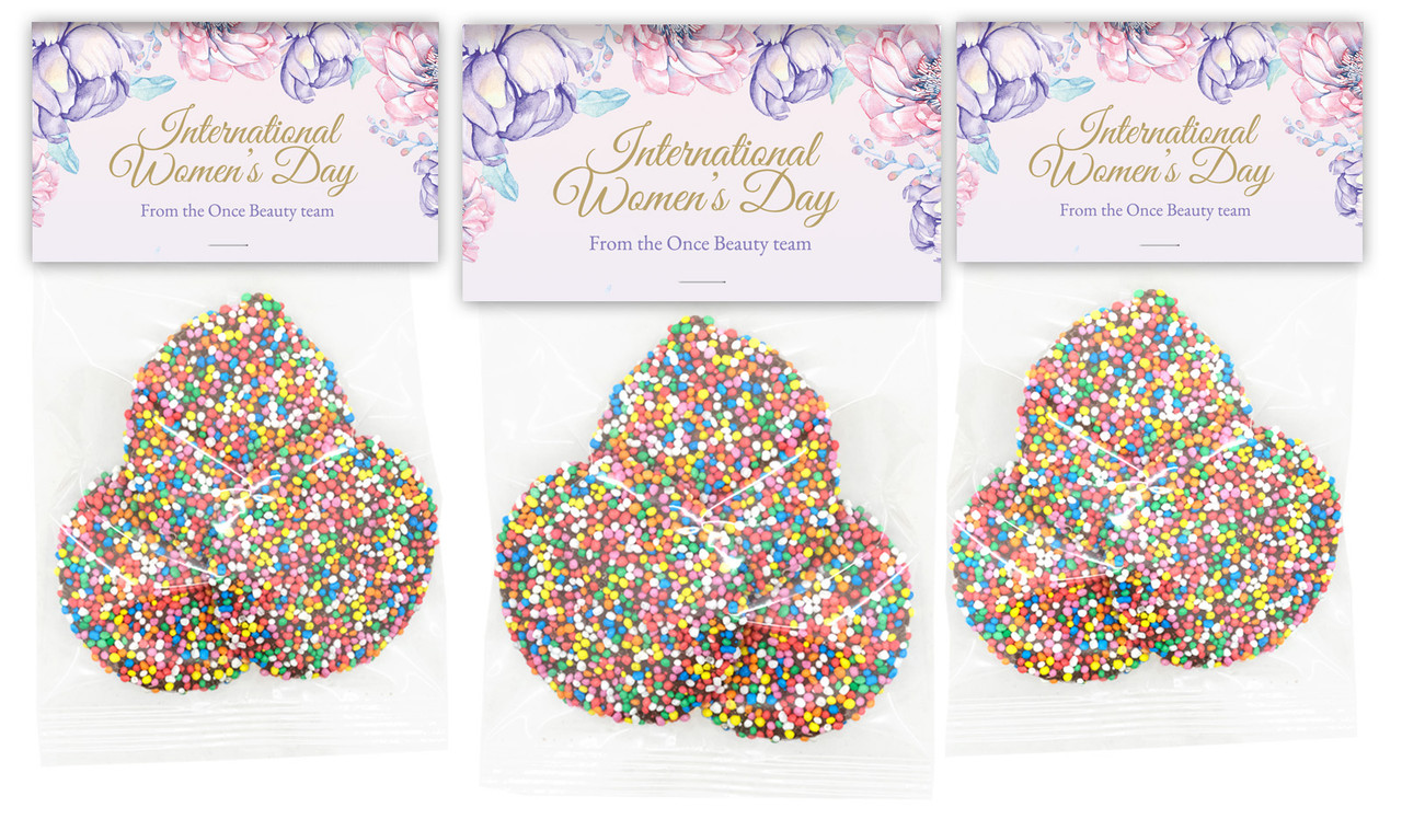 Lilac Personalised Womens Day Speckle Bag