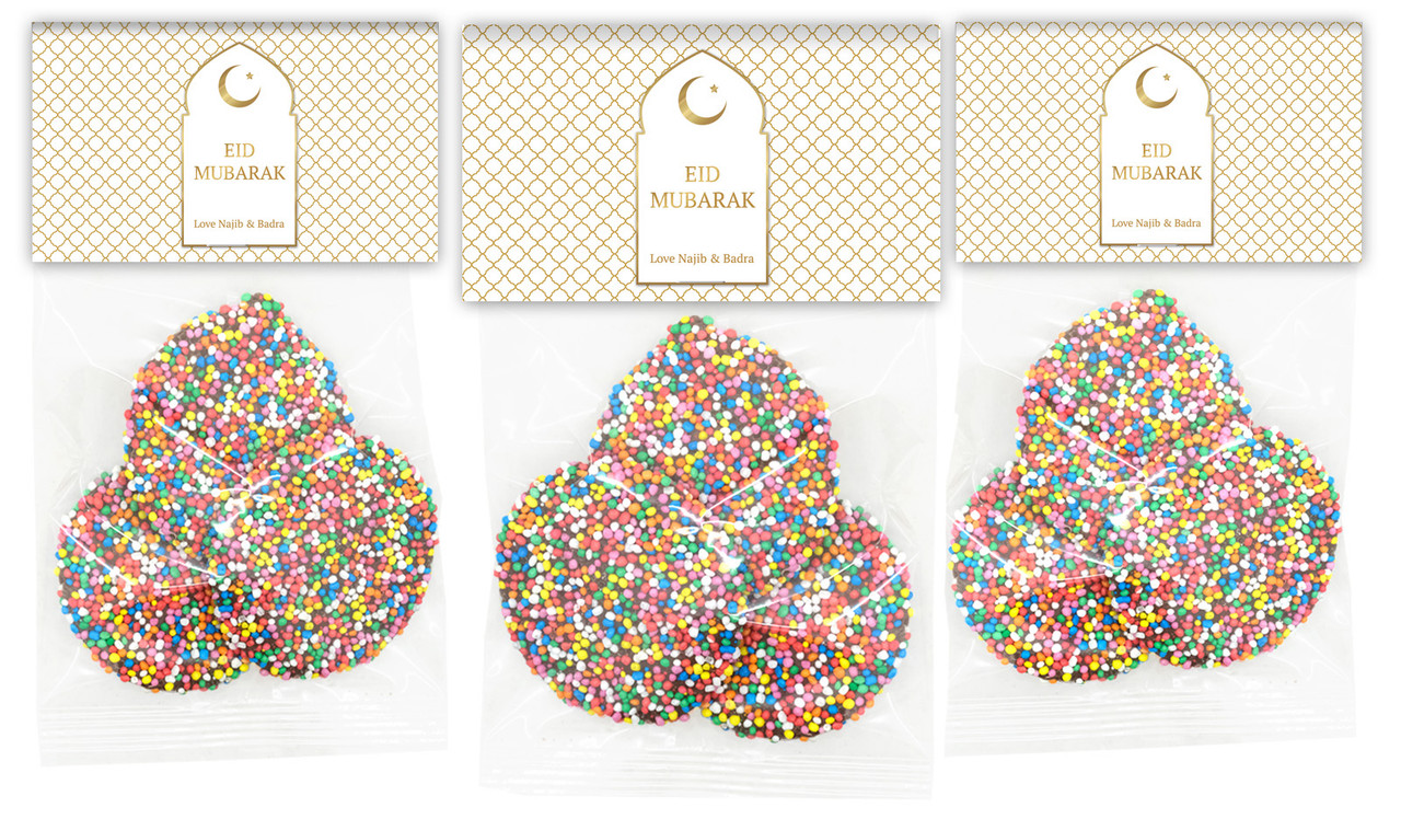 White Window Personalised Speckle Bag