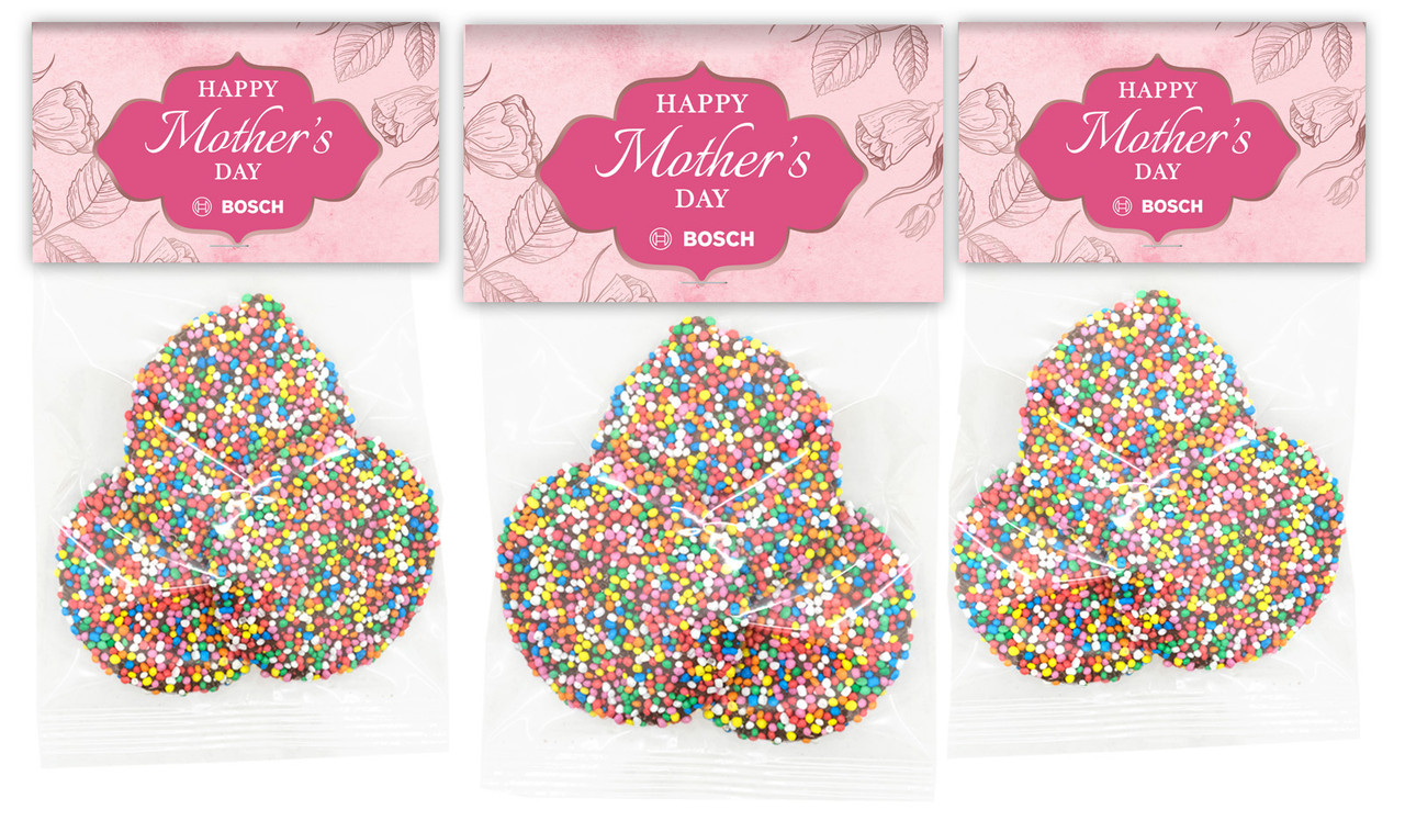 Rose Gold And Pink Mother's Day Personalised Speckle Bag